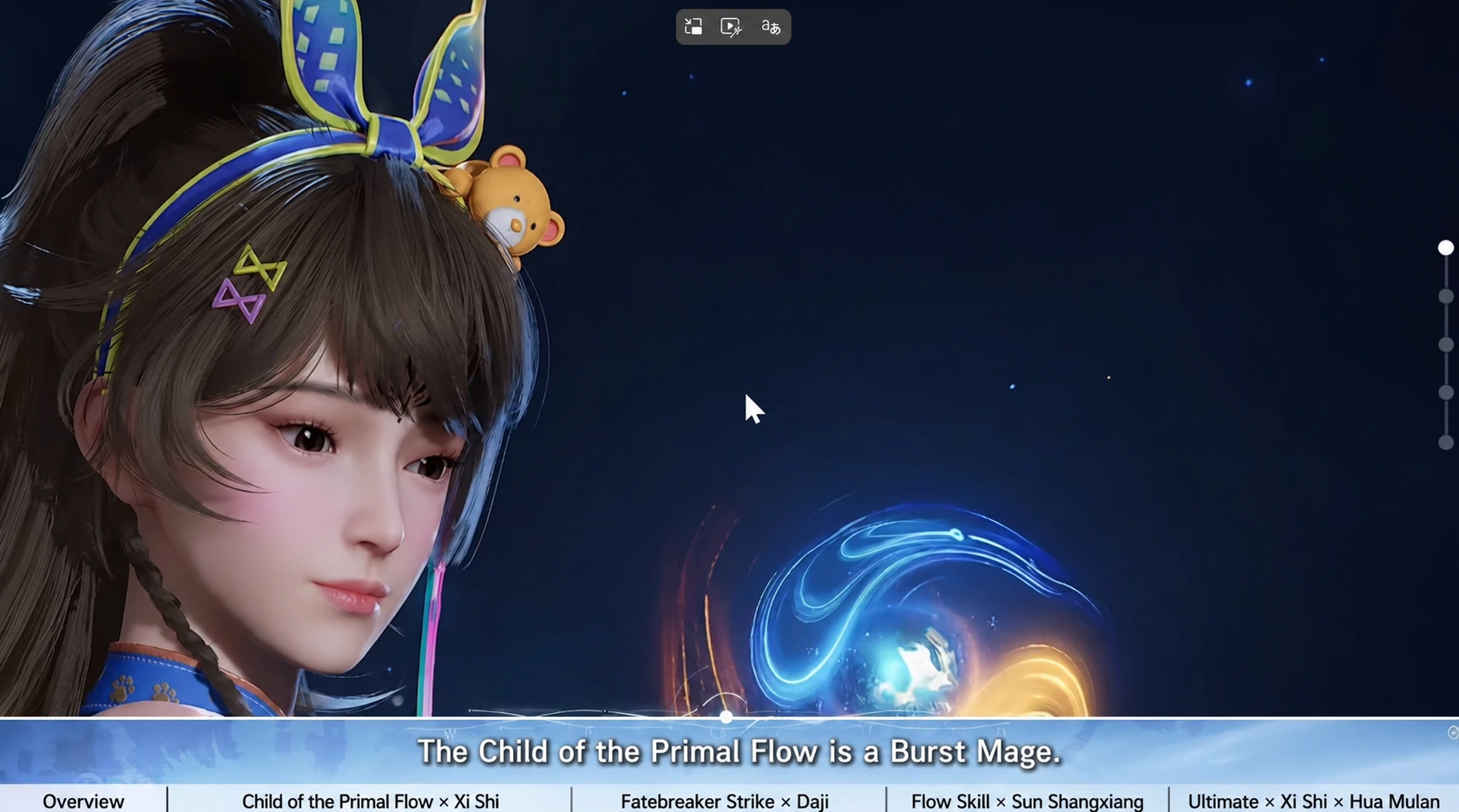 Child of the Primal Flow overview localized in English